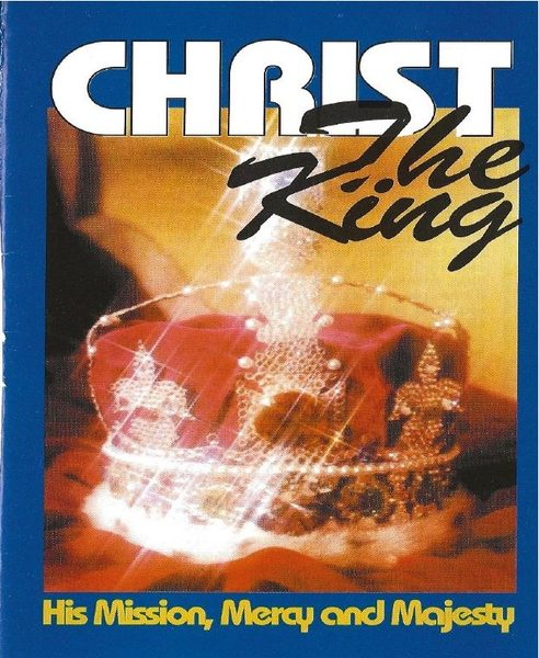 Cover of the booklet Christ the King.