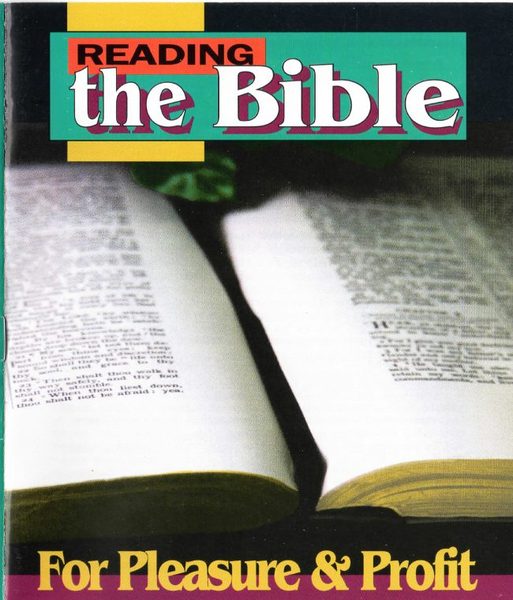 Cover of Reading The Bible for Pleasure and Profit