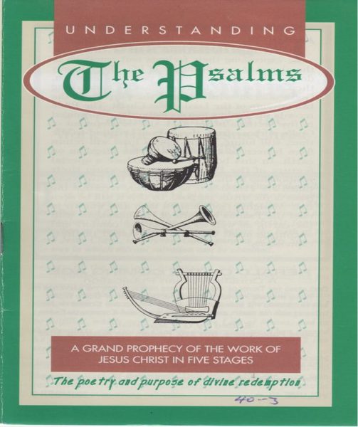 Cover of Understanding the Psalms